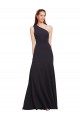 Outlet Sleeveless Stretch Crepe A-Line Dark Navy Evening Dresses Canada