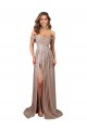 Outlet Sleeveless Sequin A-Line Champagne Sexy Evening Dress Canada