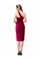 Outlet Sleeveless Stretch Crepe Sheath Black Evening Dress Canada
