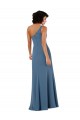 Outlet Sleeveless Soft Chiffon A-Line Burgundy Evening Gown Canada