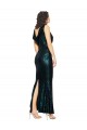Outlet Sleeveless Sequin Mermaid Dark Green Evening Dress Canada