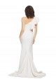 Outlet Sleeveless Stretch Crepe Sheath Ivory Semi Formal Evening Dress Canada