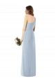 Outlet Sleeveless Stretch Crepe Trumpet Light Sky Blue Semi Formal Evening Dresses Canada