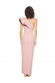 Outlet Sleeveless Stretch Crepe Sheath Mauve Evening Dress Canada