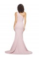 Outlet Sleeveless Stretch Crepe Sheath Mauve Semi Formal Evening Dress Canada