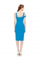 Outlet Sleeveless Stretch Crepe Mermaid Evening Dress Canada