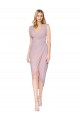 Outlet Sleeveless Soft Chiffon V-Back Mermaid Primrose Evening Dress Canada