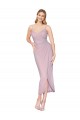 Outlet Sleeveless Soft Chiffon V-Back Mermaid Primrose Sexy Evening Gown Canada