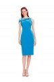 Outlet Sleeveless Stretch Crepe Mermaid Evening Dress Canada