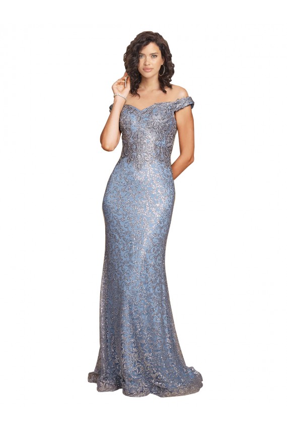 Outlet Sleeveless Sequin Mermaid Evening Dress Canada