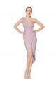 Outlet Sleeveless Soft Chiffon V-Back Mermaid Primrose Sexy Evening Dress Canada