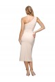 Outlet Sleeveless Stretch Crepe Sheath Nude Evening Dress Canada