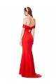 Outlet Sleeveless Stretch Crepe Mermaid Red Wedding Guest Dress Canada