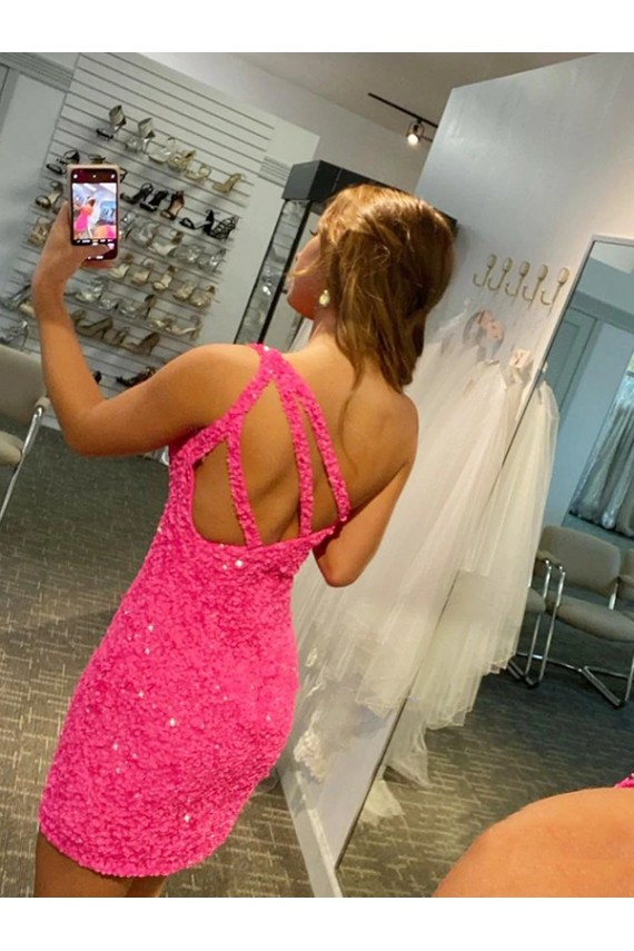 Outlet Sleeveless Velvet Sequin Sheath Homecoming Gown Canada