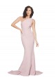 Outlet Sleeveless Stretch Crepe Sheath Mauve Semi Formal Evening Dress Canada