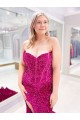 Outlet Sleeveless Velvet Sequin Sheath Sweetheart Evening Dress Canada